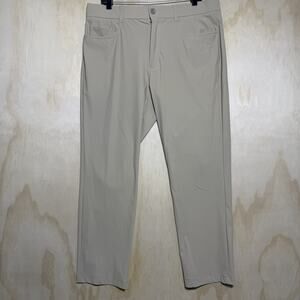 Callaway Golf Pants Mens 36x32 Beige Performance Stretch Athletic Casual